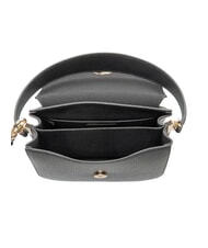 FURLA GARDENIA Mała torebka na ramię, ze sk&oacute;ry Czarny - Torby damskie - 5