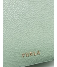 FURLA PETUNIA Mała torba na ramię mineralny zielony - Torby damskie - 3