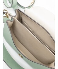 FURLA GARDENIA Mała torebka na ramię, ze sk&oacute;ry mineralny zielony - Torby damskie - 6