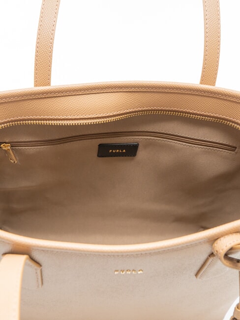 CLASSIC Torba typu shopper ze sk&oacute;ry z nadrukiem Andromedy pustynia - Torby damskie