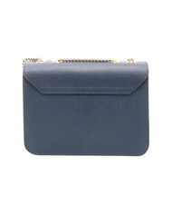 FURLA BELLA  Mała torebka na ramię, ze sk&oacute;ry atramentowy niebieski - Torby damskie - 5