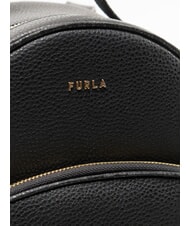 FURLA FRIDA Plecak sk&oacute;rzany Czarny - Torby damskie - 3