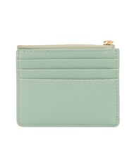 FURLA GARDENIA Płaski sk&oacute;rzany uchwyt na karty mineralny zielony - Portfele damskie - 3