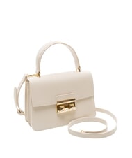 FURLA BELLA Mała sk&oacute;rzana torba st andromeda perła - Torby damskie - 3