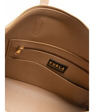 FURLA CLASSIC Sk&oacute;rzany shopper pustynia - Torby damskie - 5