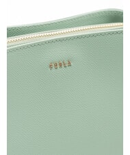 FURLA TESSA Mała torba na ramię mineralny zielony - Torby damskie - 4