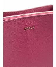 FURLA TESSA Mała torba na ramię malina - Torby damskie - 4