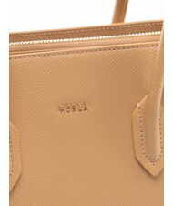 FURLA GARDENIA Torebka sk&oacute;rzana z nadrukiem Andromedy pustynia - Torby damskie - 4