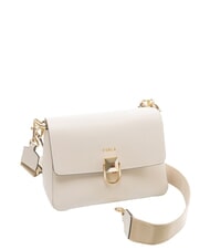 FURLA CIRCE Torba na ramię, sk&oacute;ra perła - Torby damskie - 3