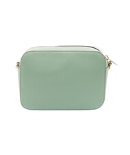 FURLA GARDENIA Torba na aparat fotograficzny ze sk&oacute;ry z nadrukiem keria mineralna zieleń + lodowe tony - Torby damskie - 4