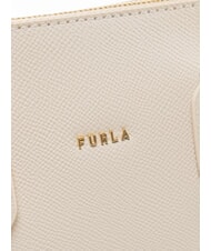 FURLA GARDENIA Torebka z paskiem na ramię perła - Torby damskie - 3