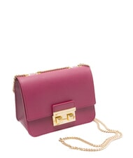 FURLA BELLA  Mała torebka na ramię, ze sk&oacute;ry malina - Torby damskie - 3