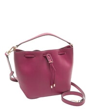 FURLA ATENA Mała torebka typu bucket z paskiem na ramię malina - Torby damskie - 3