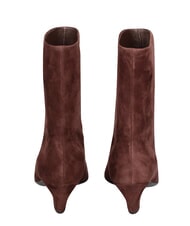 MARC ELLIS ME25 Botki na obcasie 5 cm, ze sk&oacute;ry - Buty damskie