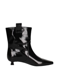 MARC ELLIS ME25 Botki na obcasie 3 cm, ze sk&oacute;ry czarny - Buty damskie - 4