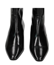 MARC ELLIS ME25 Botki na obcasie 3 cm, ze sk&oacute;ry czarny - Buty damskie - 5