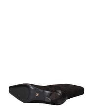 MARC ELLIS ME25 Botki na obcasie 5 cm, ze sk&oacute;ry czarny - Buty damskie - 5