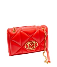 LOVE MOSCHINO EMBOSSED Torba na ramię / torba na ramię CZERWONY - Torby damskie - 2