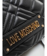 LOVE MOSCHINO QUILTED Torba na ramię Czarny - Torby damskie - 3