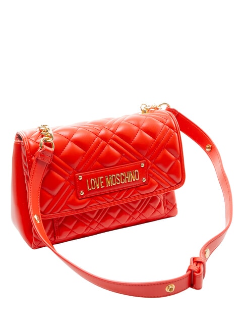 QUILTED Torba na ramię CZERWONY - Torby damskie