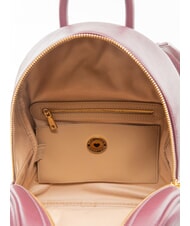 LOVE MOSCHINO LOCKED IN GOLD  Plecak damski wino - Torby damskie - 5
