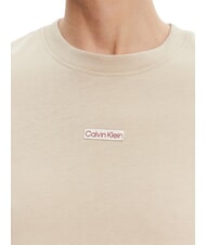 CALVIN KLEIN PLACED INSTITUTIONAL Koszulka z kr&oacute;tkim rękawem szary - Koszulki i topy damskie - 5