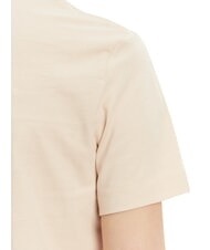CALVIN KLEIN APPLIQUE REGULAR Koszulka z kr&oacute;tkim rękawem beżowy - Koszulki i topy damskie - 3