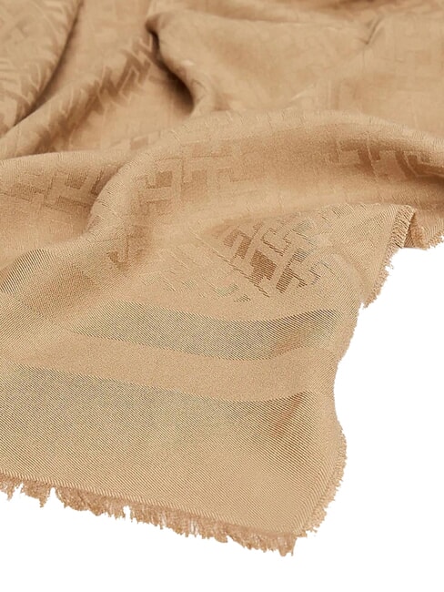 ELEVATED CHIC JAQUARD Szalik khaki - Szaliki