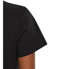 CALVIN KLEIN FADED MONOLOGO SLIM Koszulka z kr&oacute;tkim rękawem czarny - Koszulki i topy damskie - 5