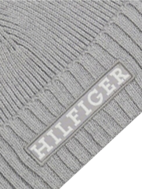 MONOTYPE BEANIE Czapka z bawełny i wełny szary - Włosy