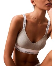 CALVIN KLEIN LIGHTLY LINED Biustonosz szary - Biustonosze damskie - 3
