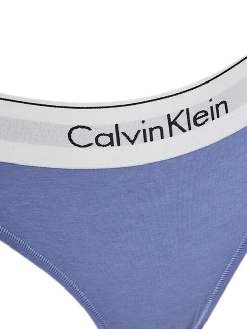MODERN COTTON  Poślizg niebieski - Majtki damskie
