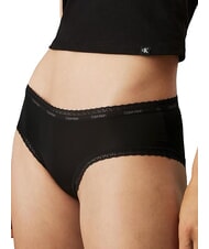 CALVIN KLEIN CLASSIC Poślizg czarny - Majtki damskie - 3