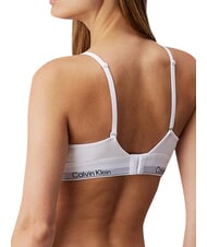 CALVIN KLEIN CK Biustonosz typu bralette z elastycznej bawełny - Biustonosze damskie