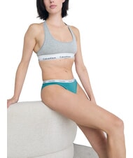 CALVIN KLEIN CLASSIC Poślizg zielony - Majtki damskie - 3