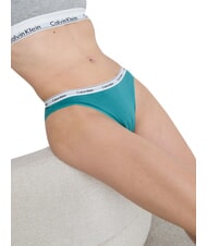 CALVIN KLEIN CLASSIC Poślizg zielony - Majtki damskie - 5