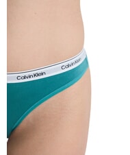 CALVIN KLEIN CLASSIC Poślizg zielony - Majtki damskie - 6