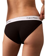 CALVIN KLEIN MODERN COTTON  Poślizg czarny - Majtki damskie - 2
