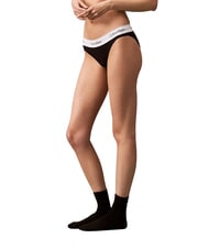 CALVIN KLEIN MODERN COTTON  Poślizg czarny - Majtki damskie - 3