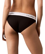 CALVIN KLEIN MODERN COTTON  Poślizg czarny - Majtki damskie - 5