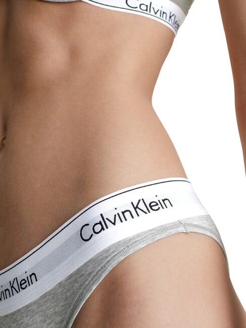 MODERN COTTON  Poślizg szary - Majtki damskie
