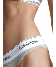 CALVIN KLEIN MODERN COTTON  Poślizg szary - Majtki damskie - 4