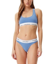 CALVIN KLEIN MODERN COTTON  Braletka  niebieski - Biustonosze damskie - 3