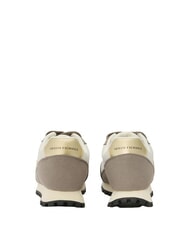 ARMANI EXCHANGE DROP MICROSUEDE Trampki z logo z boku r&oacute;ża pyłowo-s&oacute;lowa - Buty damskie - 3