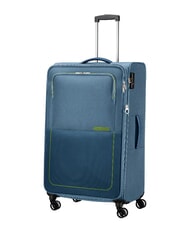 AMERICAN TOURISTER AIR WAVE W&oacute;zek średni, rozszerzalny korona niebiesko-limonkowa - W&oacute;zki p&oacute;łsztywne - 3