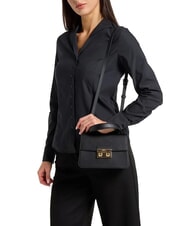FURLA BELLA Mała sk&oacute;rzana torba st andromeda Czarny - Torby damskie - 2