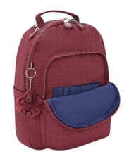 KIPLING SEOUL S Plecak na laptopa 13" wino salonowe - Torby damskie - 4