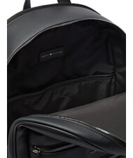 TOMMY HILFIGER TH WOVEN Plecak na laptopa 14" czarny - Plecaki na laptopa do pracy - 3