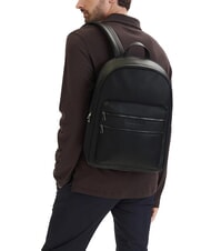TOMMY HILFIGER TH WOVEN Plecak na laptopa 14" czarny - Plecaki na laptopa do pracy - 4