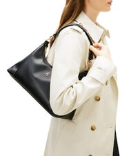 TOMMY HILFIGER TH ESSENTIAL Torba na ramię z paskiem na ramię czarny - Torby damskie - 2